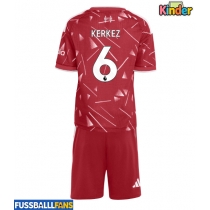 Liverpool Milos Kerkez #6 Heimtrikotsatz Kinder 2026-27 Kurzarm (+ Kurze Hosen)